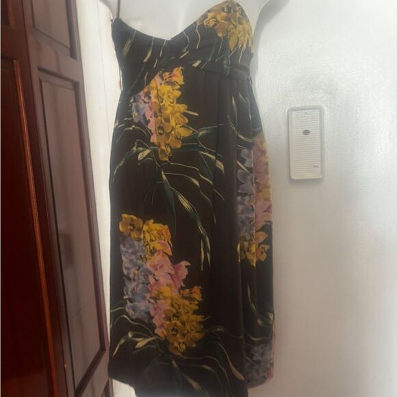 Nieves lavi runway floral dress pretty cute cleavage y2k designer rare flower - Picture 6 of 9